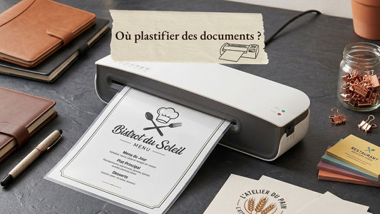 Où plastifier des documents : toutes les solutions (et comment le faire soi-même)