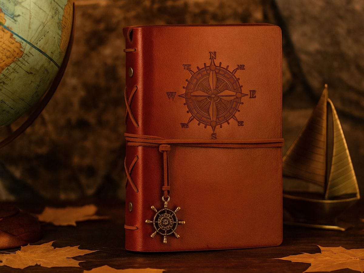 Carnet en Cuir Meta