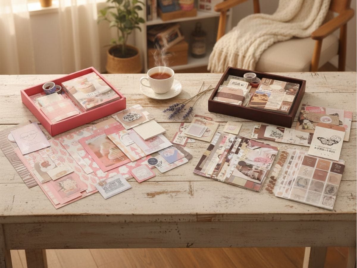 Kit Complet Scrapbooking pour Adulte Alboomeo