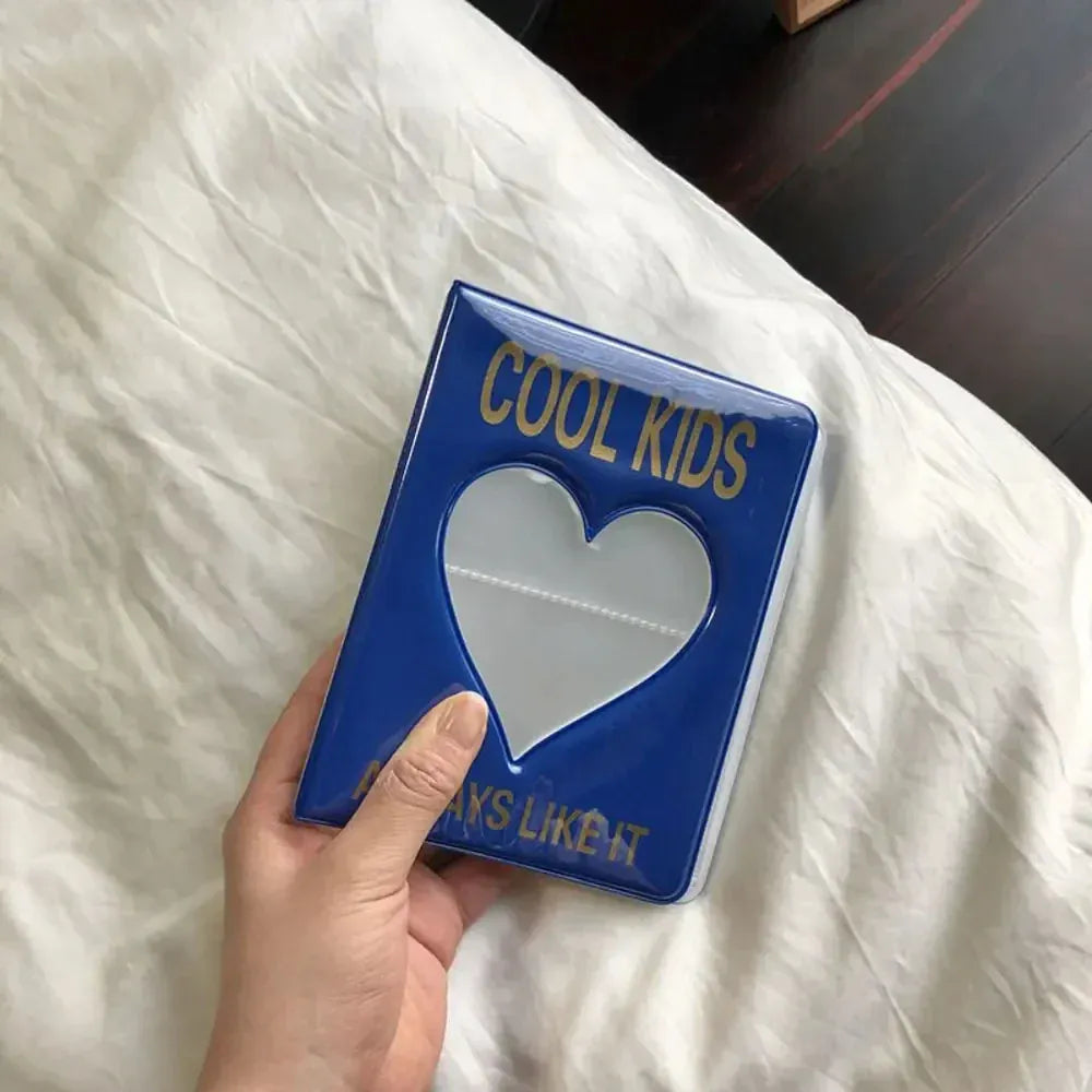 Album Photo Cœur Bleu