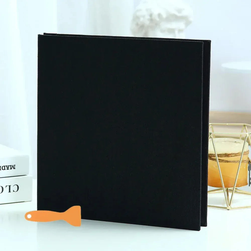 Album Photo en Tissu Noir