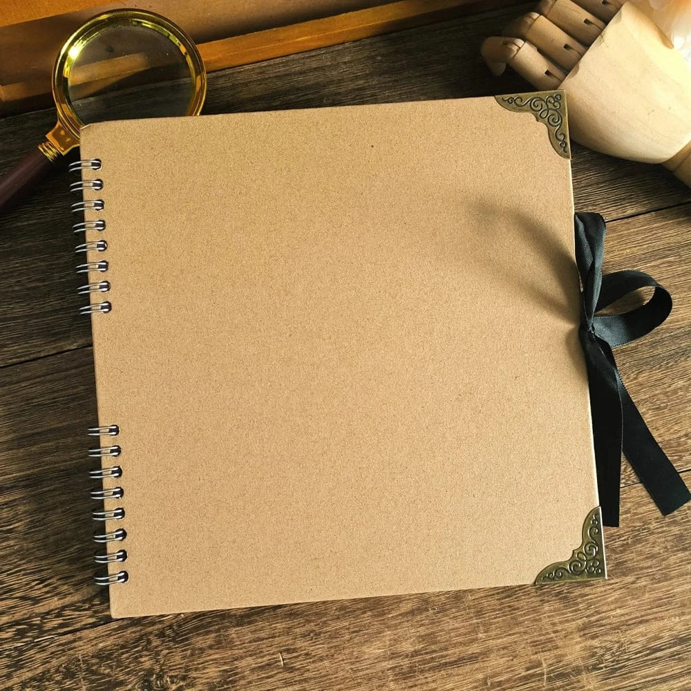 Album Photo Personnalisable Marron