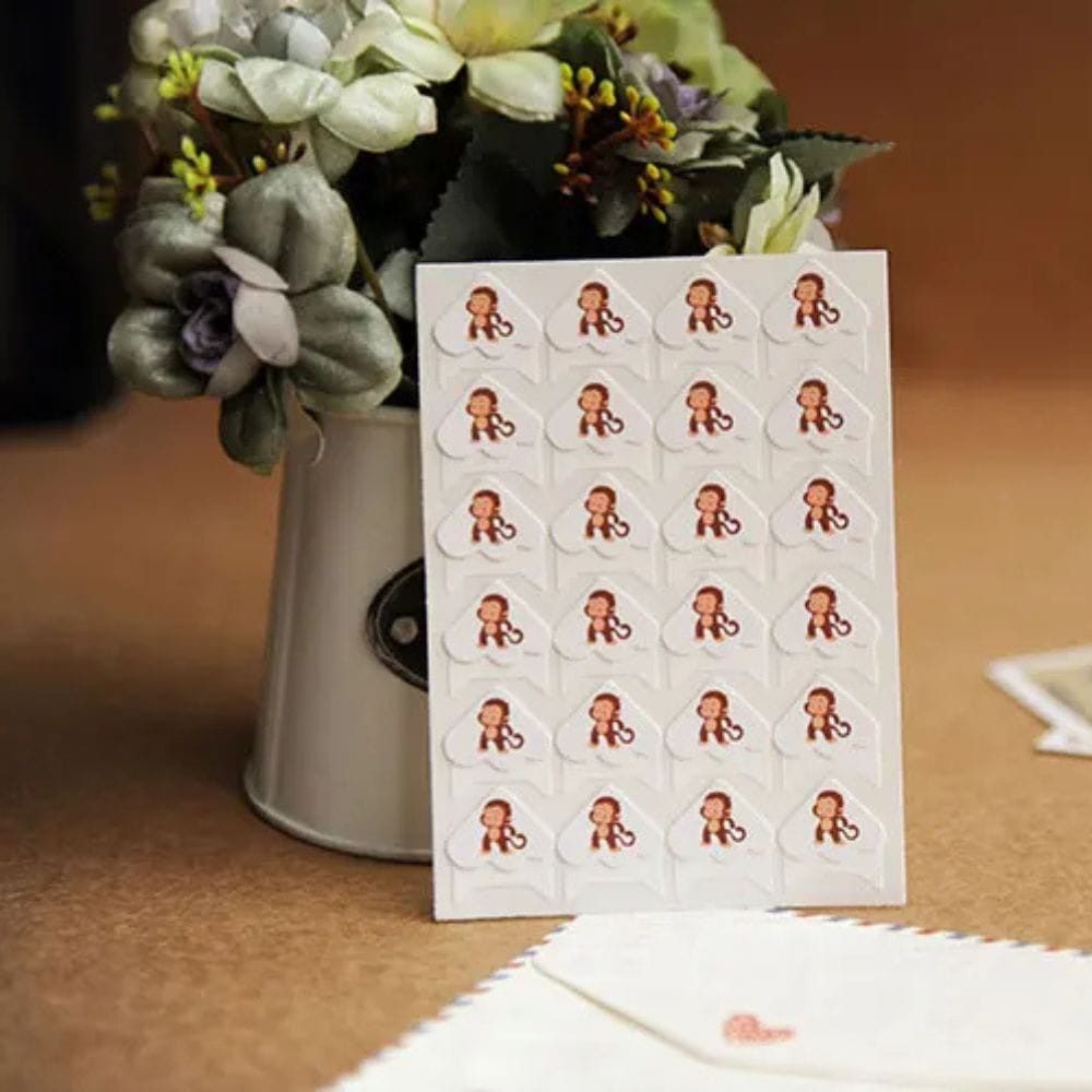 Attache Pour Photo Singe mignon – 24 pièces