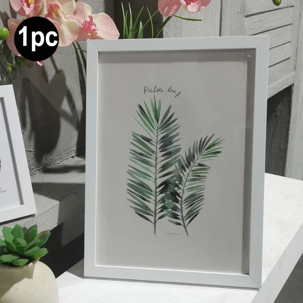 Cadre Photo A4 1PC Couleur Blanche