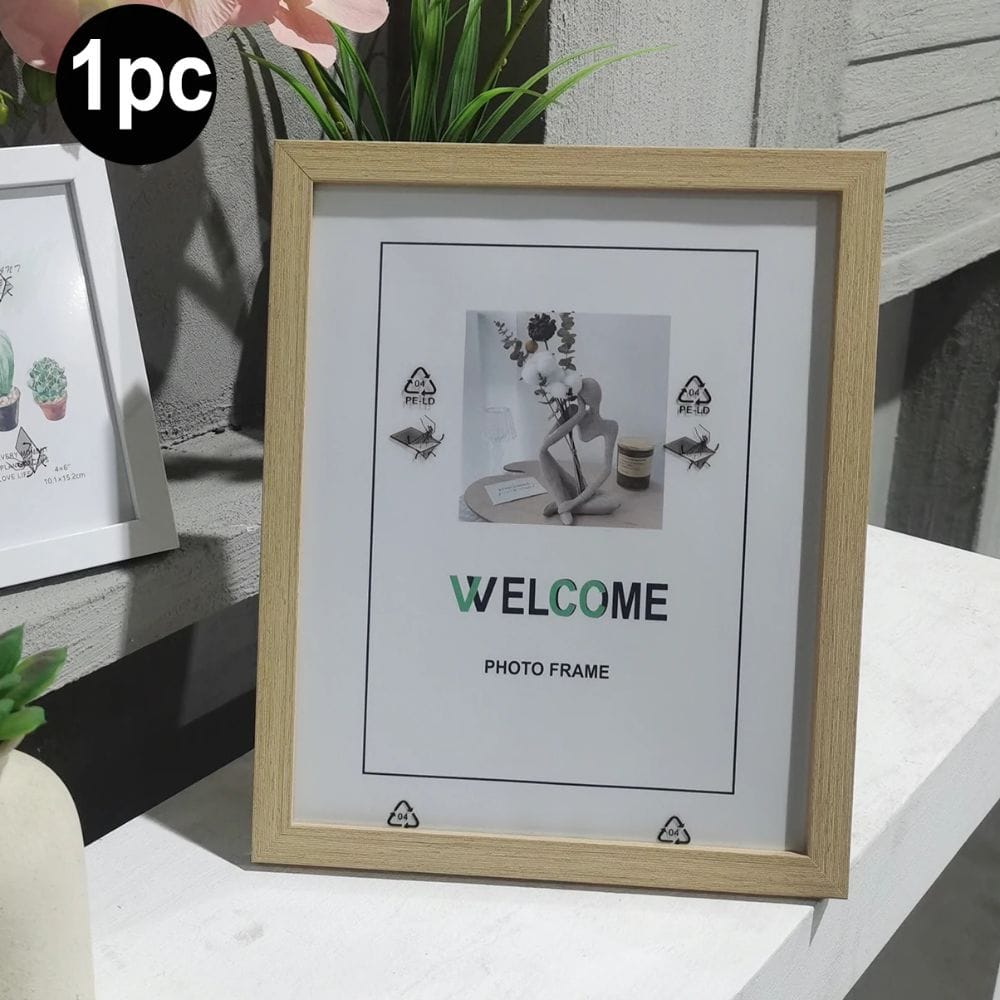 Cadre Photo A4 1PC Texture bois