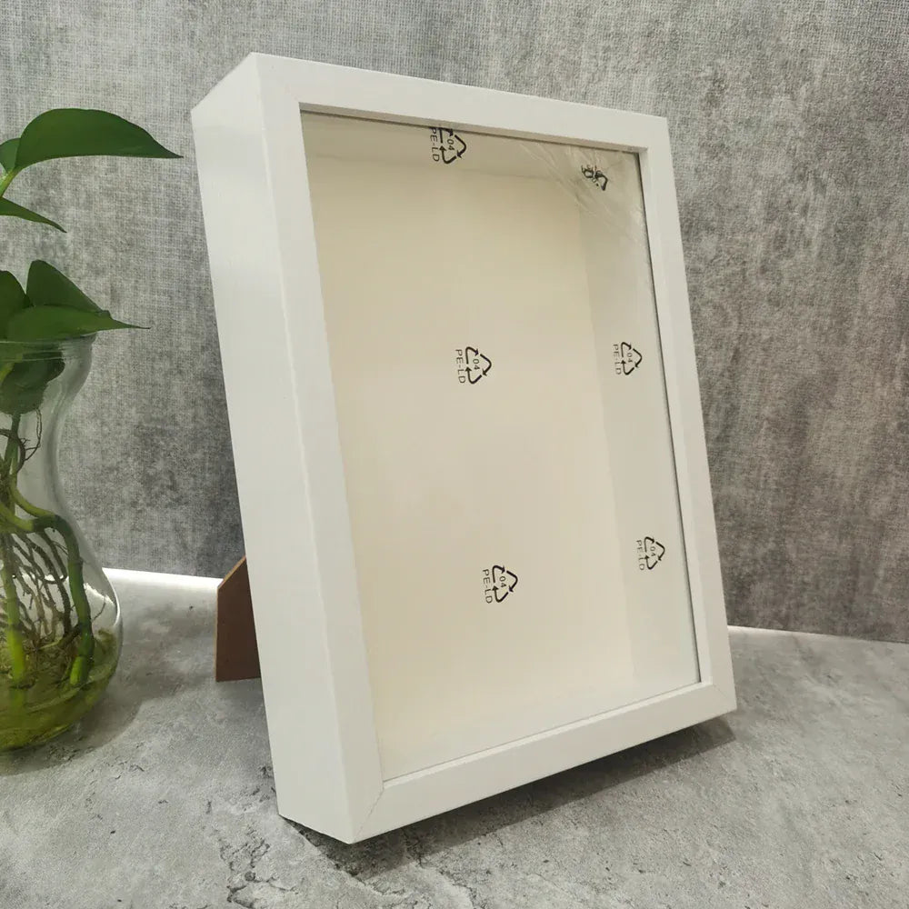 Cadre Photo Profond Blanc