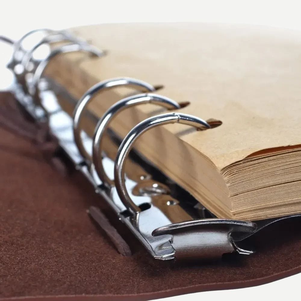 Carnet en Cuir Cuir