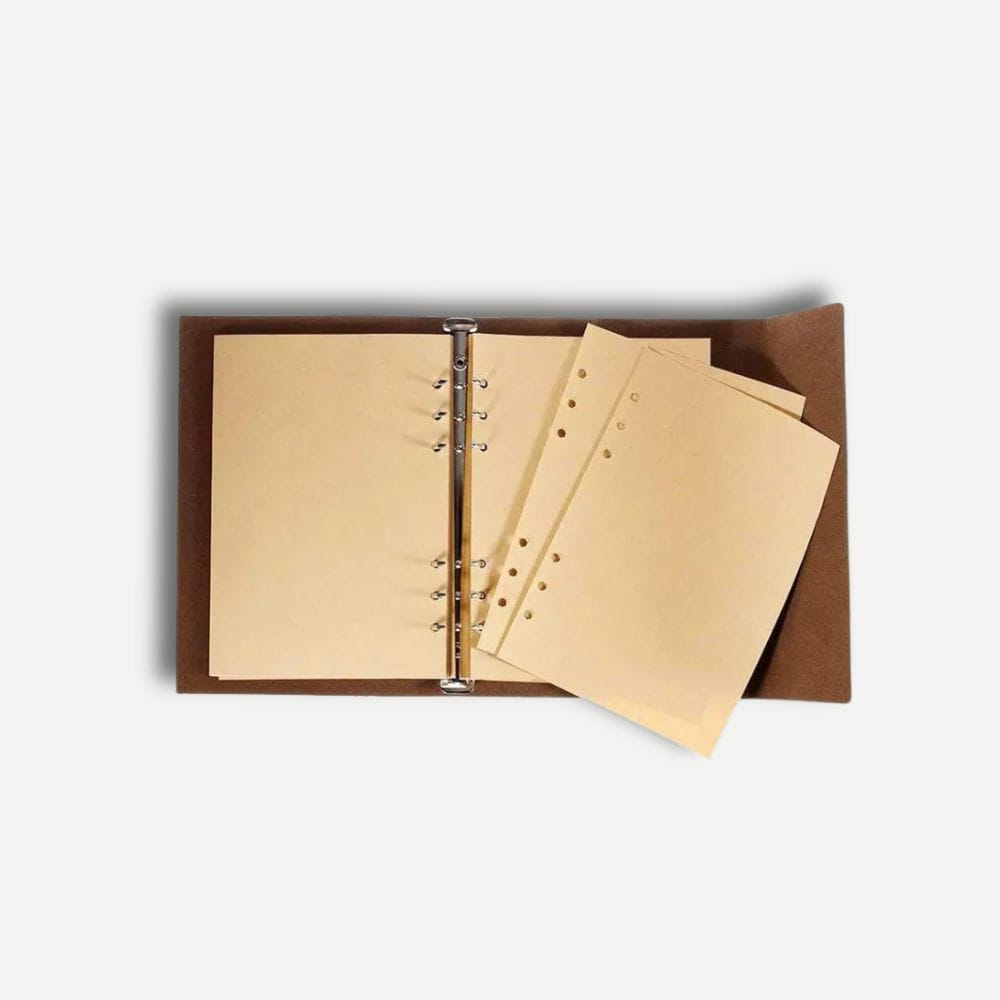 Carnet en Cuir Cuir