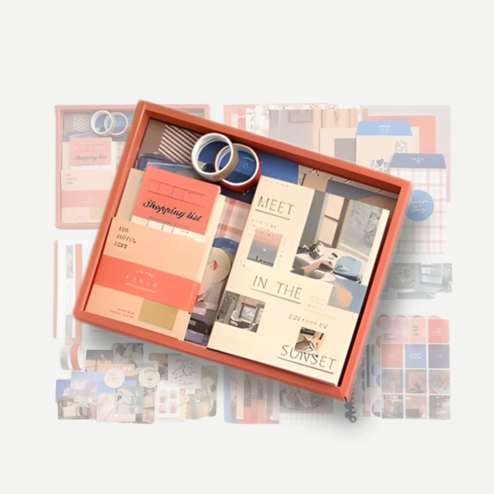 Coffret Scrapbooking pour Adulte Douceur Pastel