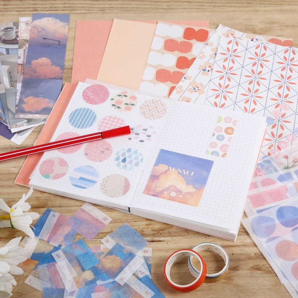 Coffret Scrapbooking pour Adulte Douceur Pastel