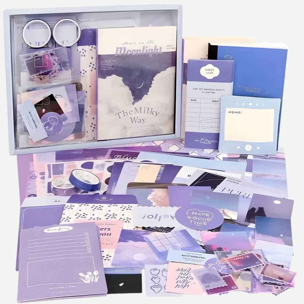 Coffret Scrapbooking pour Adulte Douceur Pastel