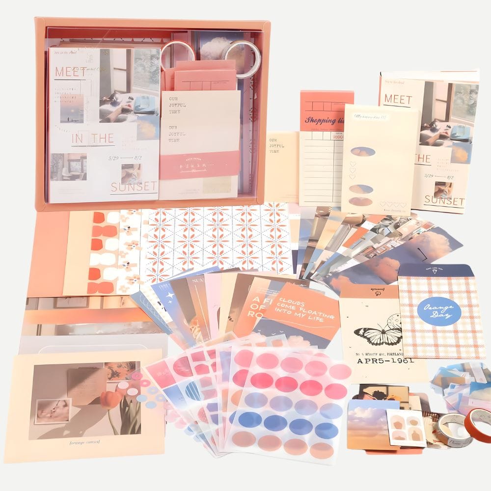 Coffret Scrapbooking pour Adulte Douceur Pastel