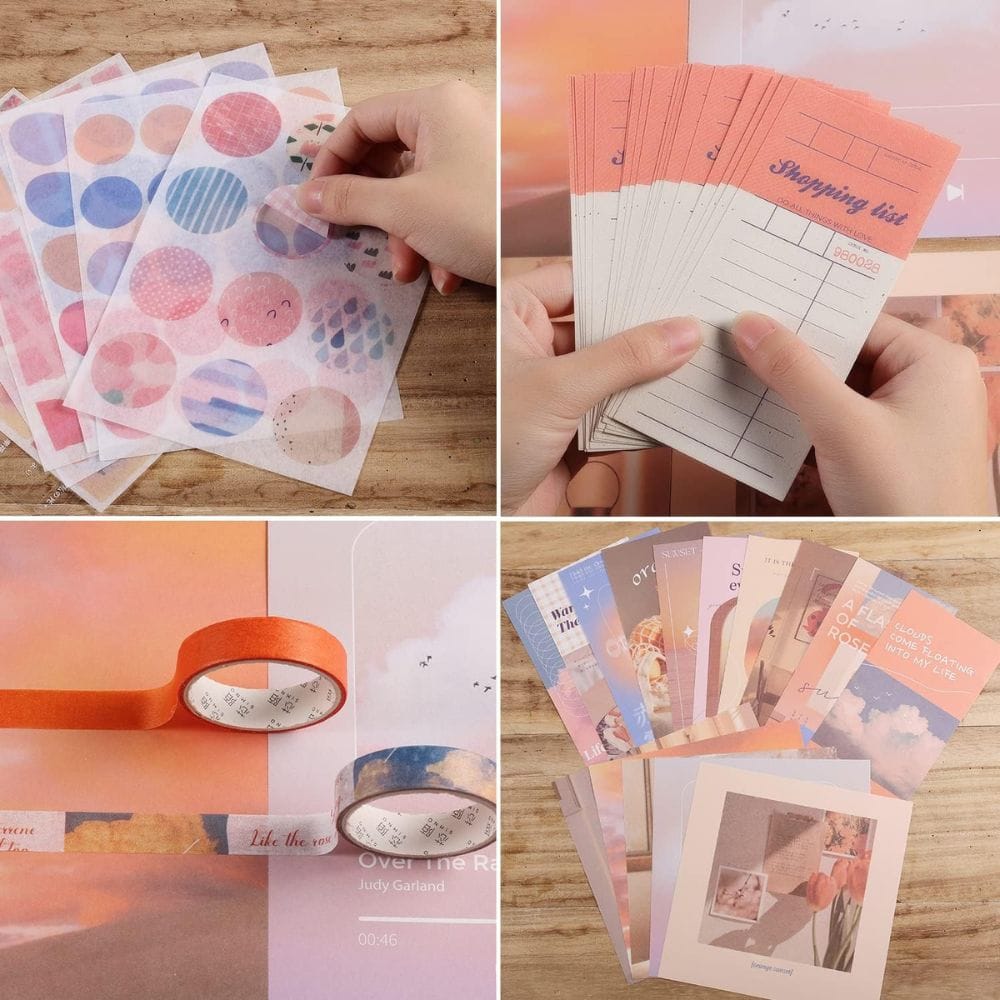 Coffret Scrapbooking pour Adulte Douceur Pastel
