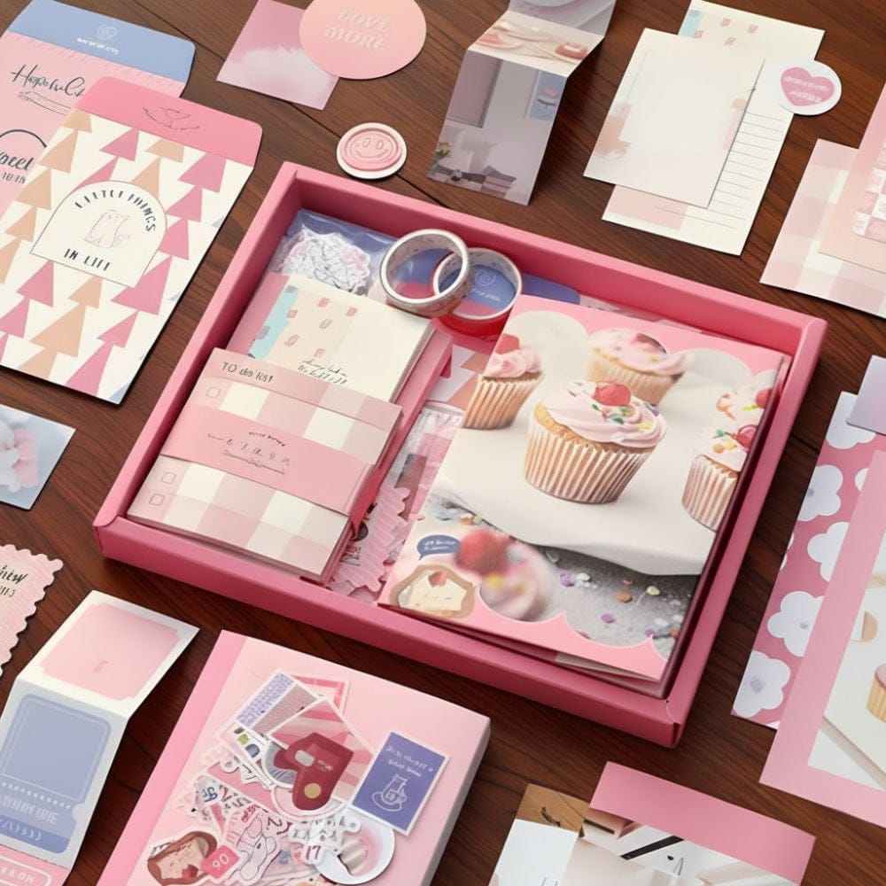 Kit Complet Scrapbooking pour Adulte Gourmand