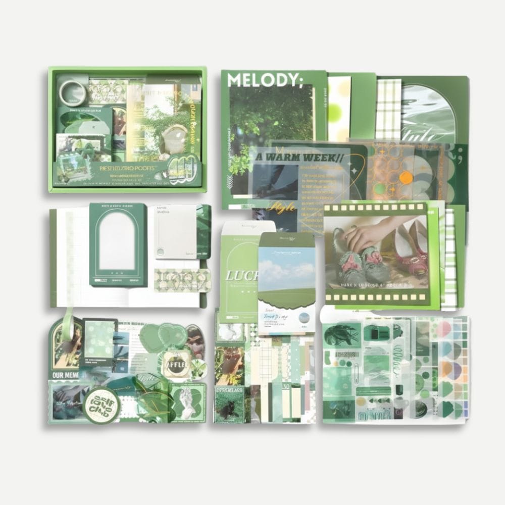 Kit Complet Scrapbooking pour Adulte Nature