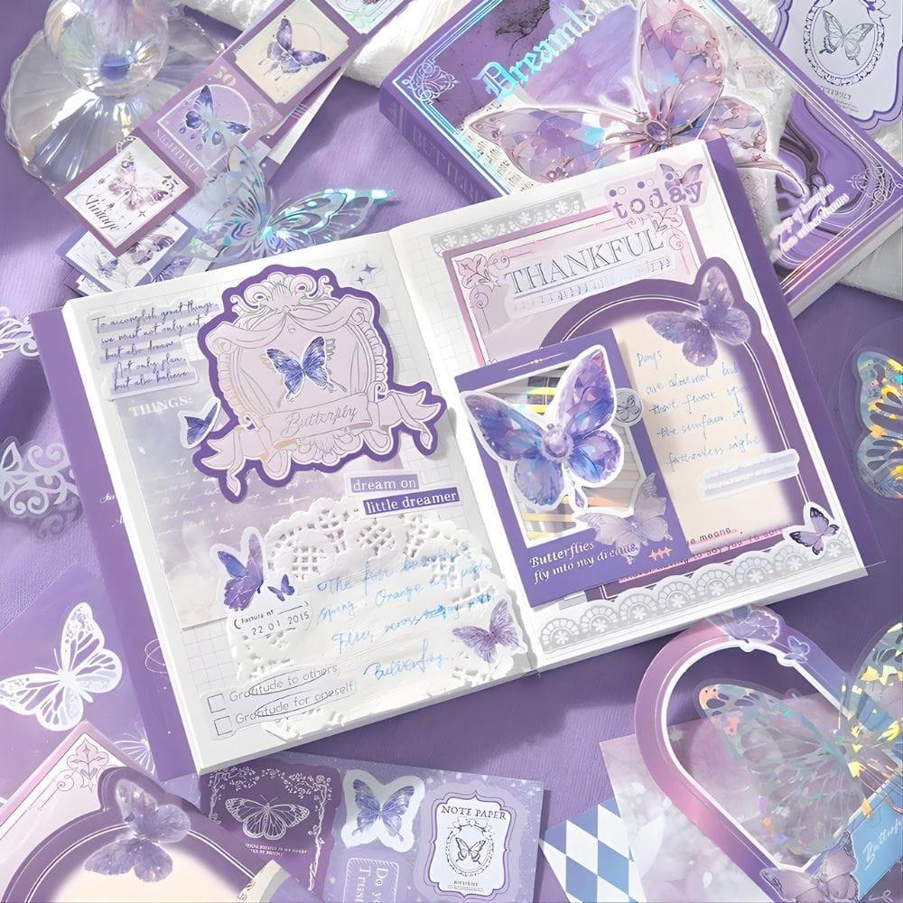 Kit Scrapbooking pour Enfant Papillon