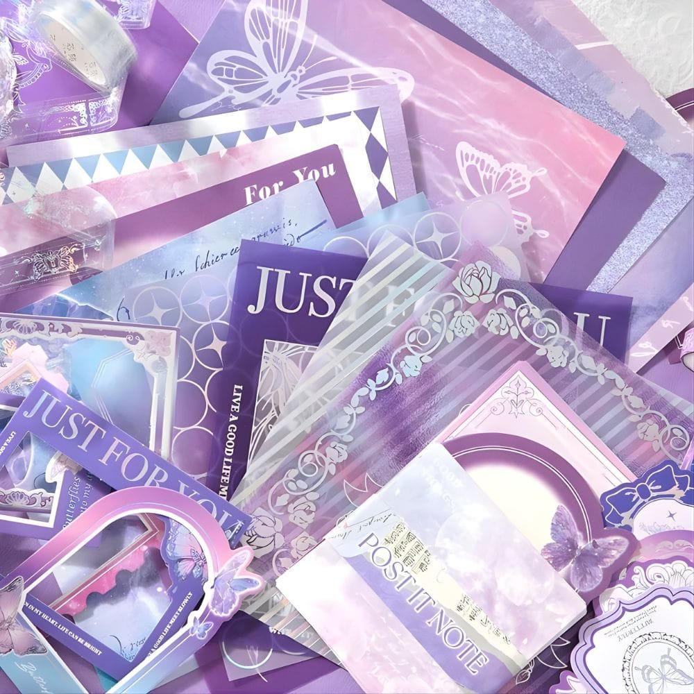 Kit Scrapbooking pour Enfant Papillon