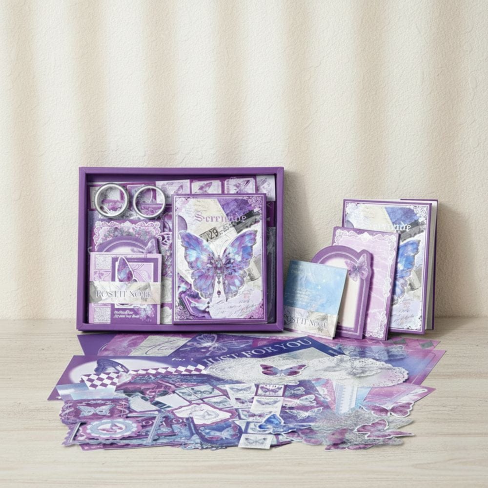 Kit Scrapbooking pour Enfant Papillon