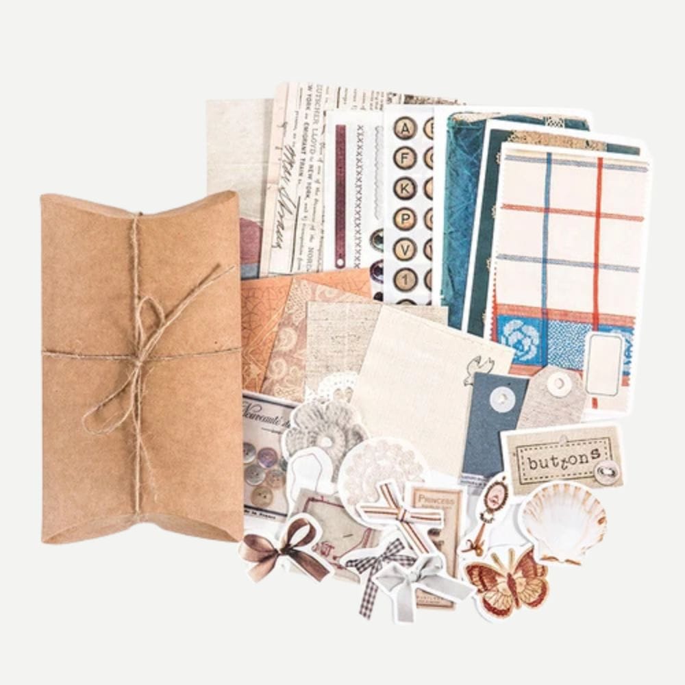 Kit Scrapbooking Vintage Couture Rétro