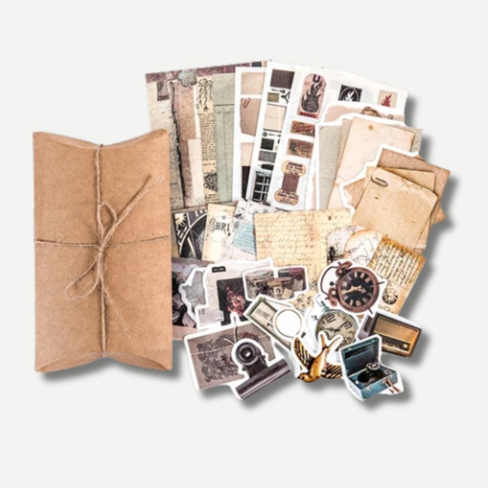 Kit Scrapbooking Vintage Papier Vintage