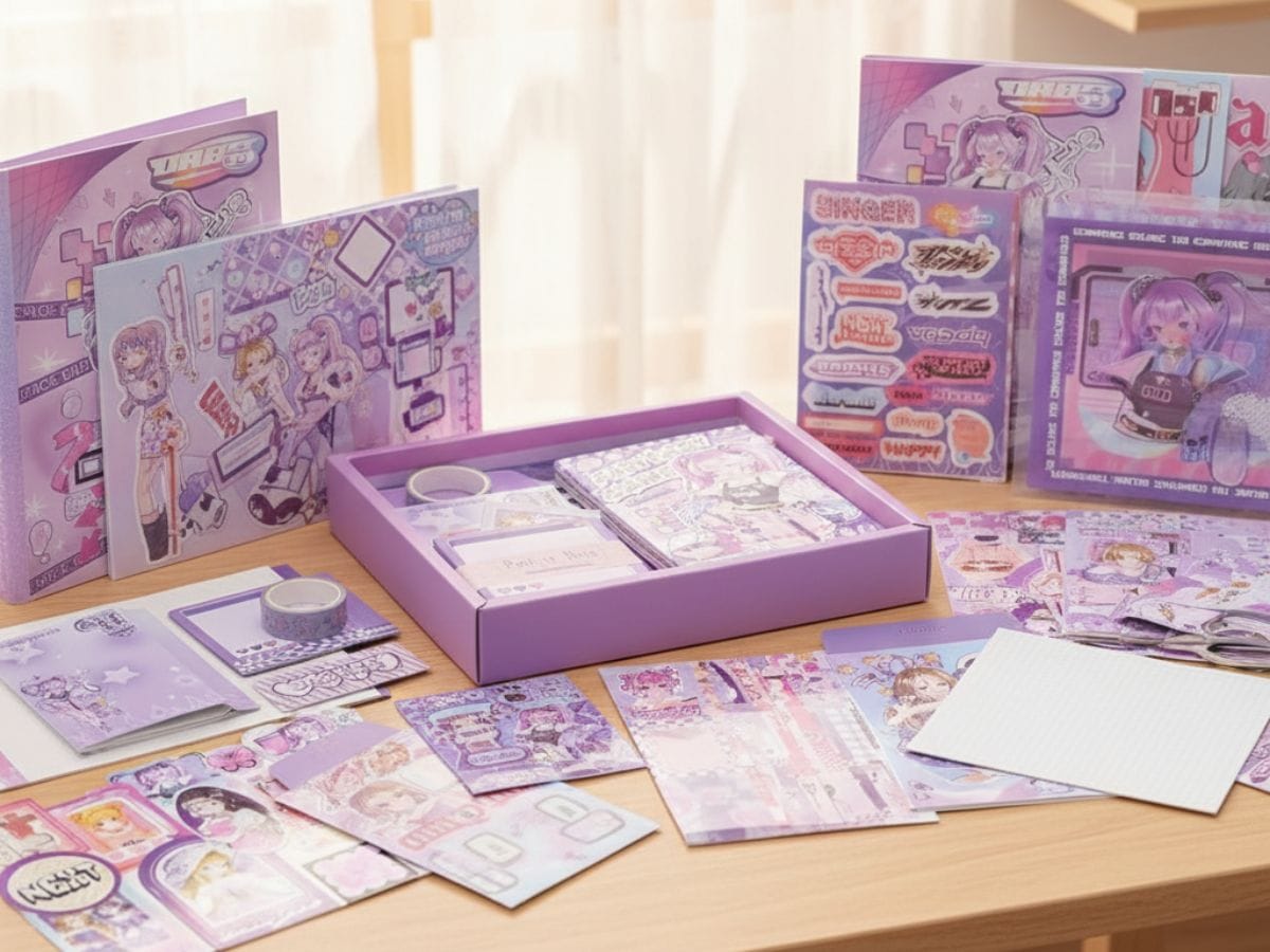 kit Scrapbooking Enfant Pop Star Alboomeo