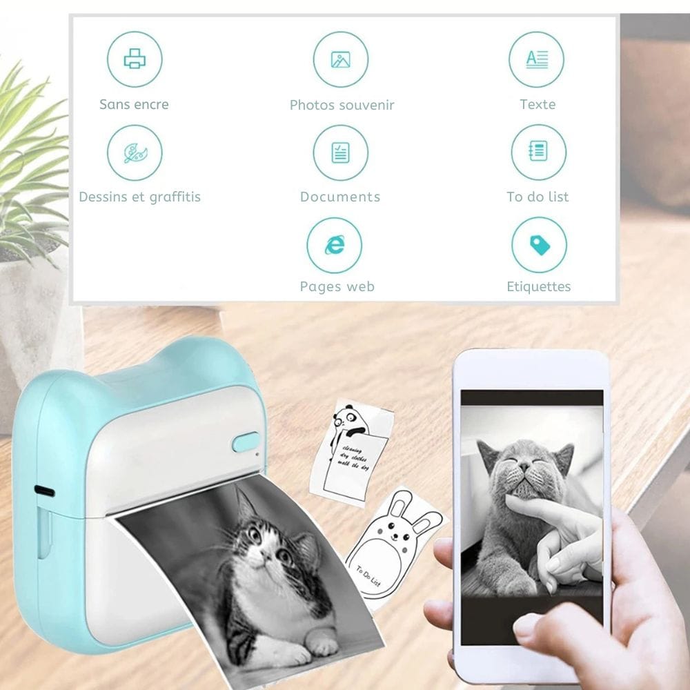 Mini Imprimante Bluetooth