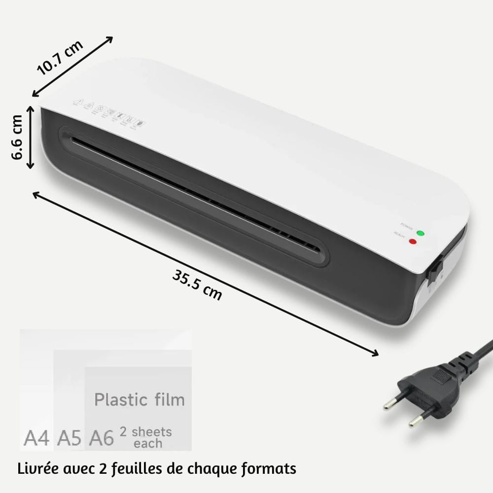 Plastifieuse A4 — Protection Imperméable Photos et Documents