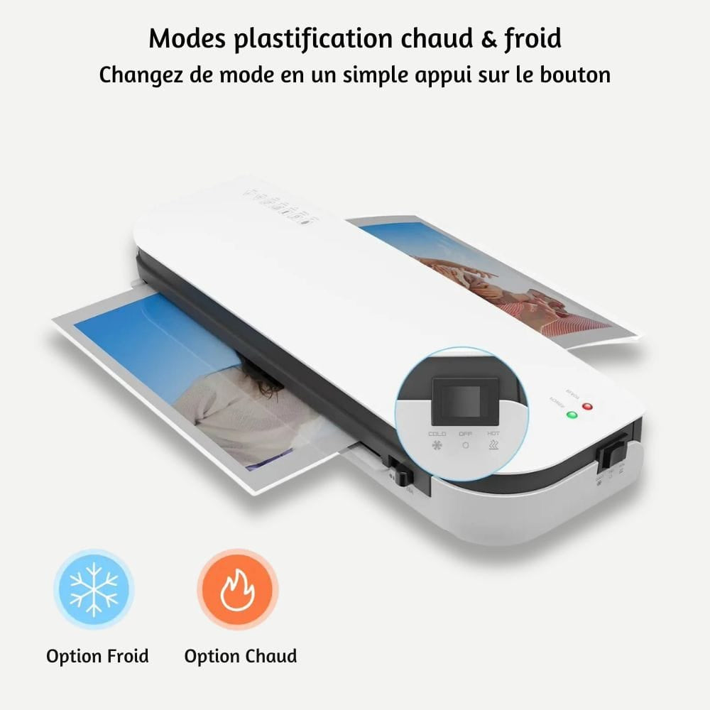 Plastifieuse A4 — Protection Imperméable Photos et Documents