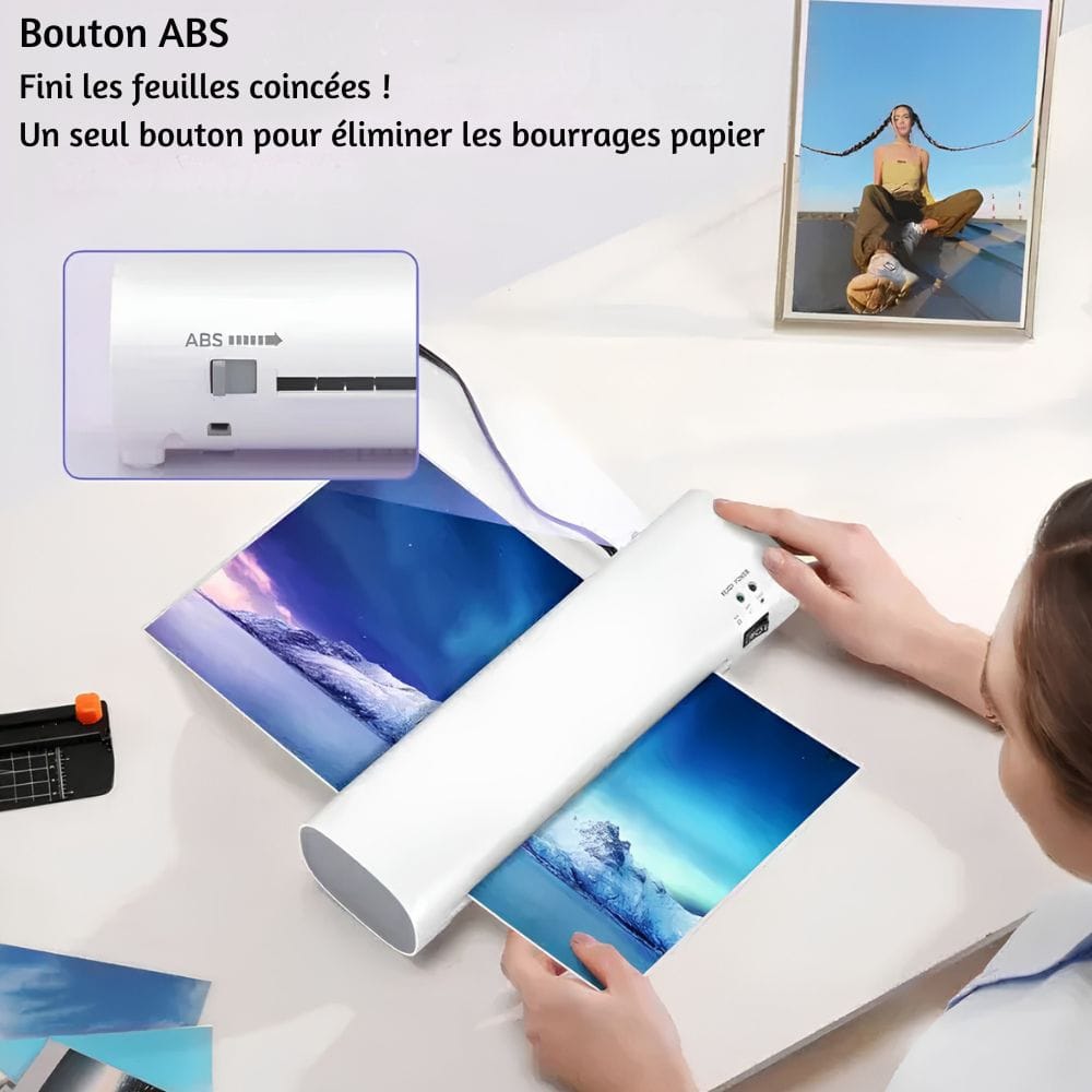 Plastifieuse Professionnelle A4 Pack Complet — Massicot et Accessoires