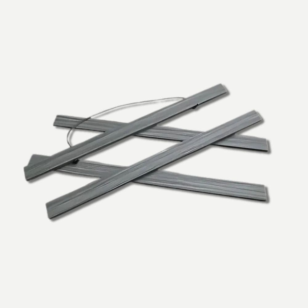 Porte Affiche Suspendu Bois Gris