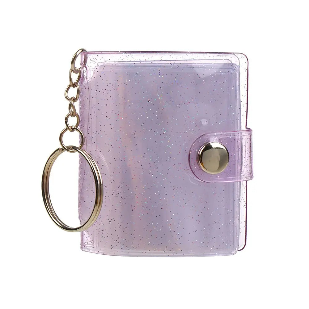 Porte Clés Photo Violet