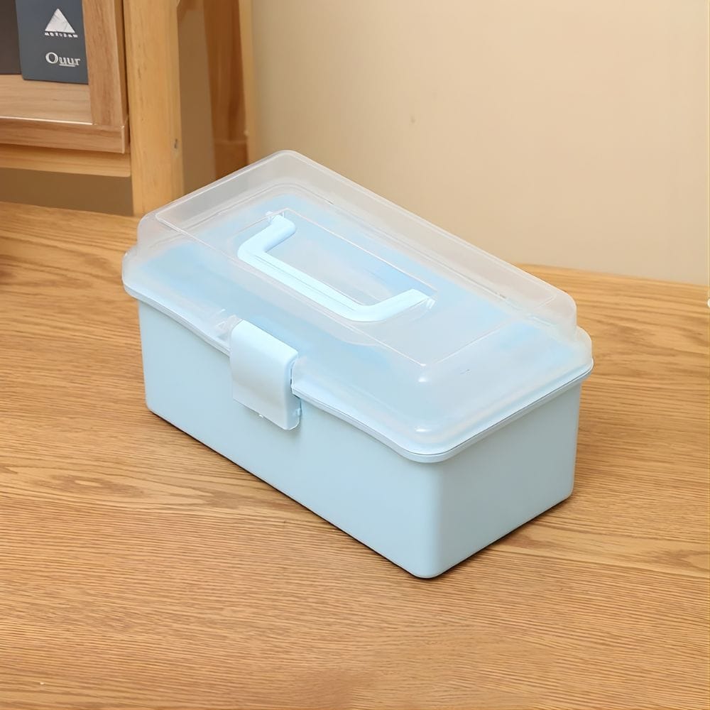 Rangement pour Scrapbooking Bleu