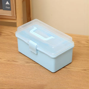 Rangement pour Scrapbooking Bleu