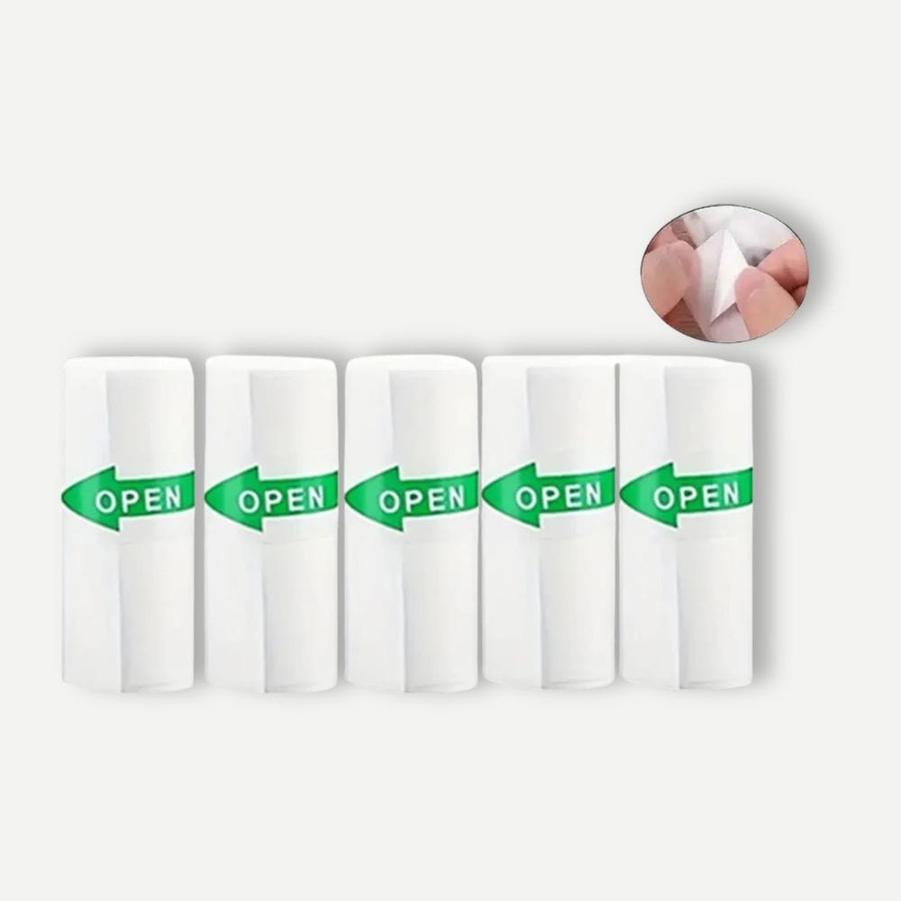 Rouleau Papier pour Imprimante Thermique 5 Rouleaux Blancs – Adhésifs