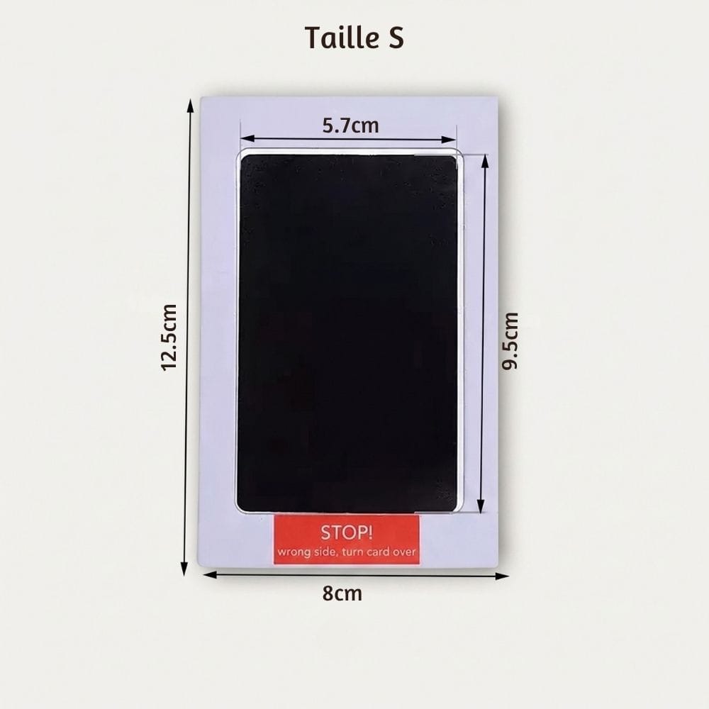 Tampon Empreinte Bébé Sans Contact : Main et Pied S / 3PCS