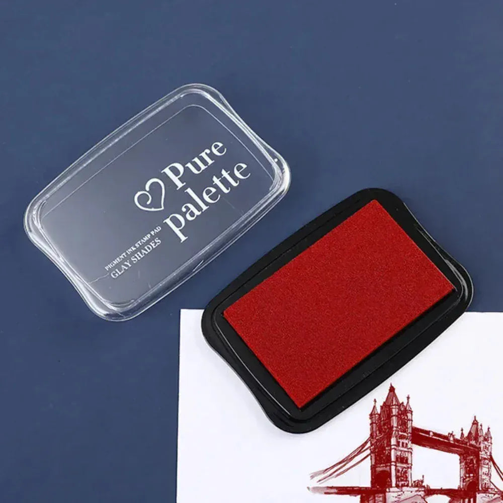 Tampon Encreur Vintage Rouge Cerise