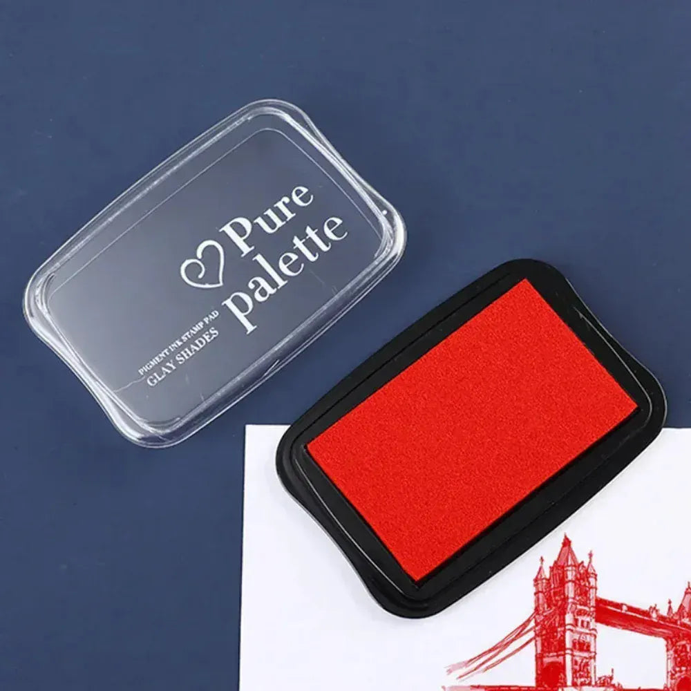 Tampon Encreur Vintage Rouge Vif