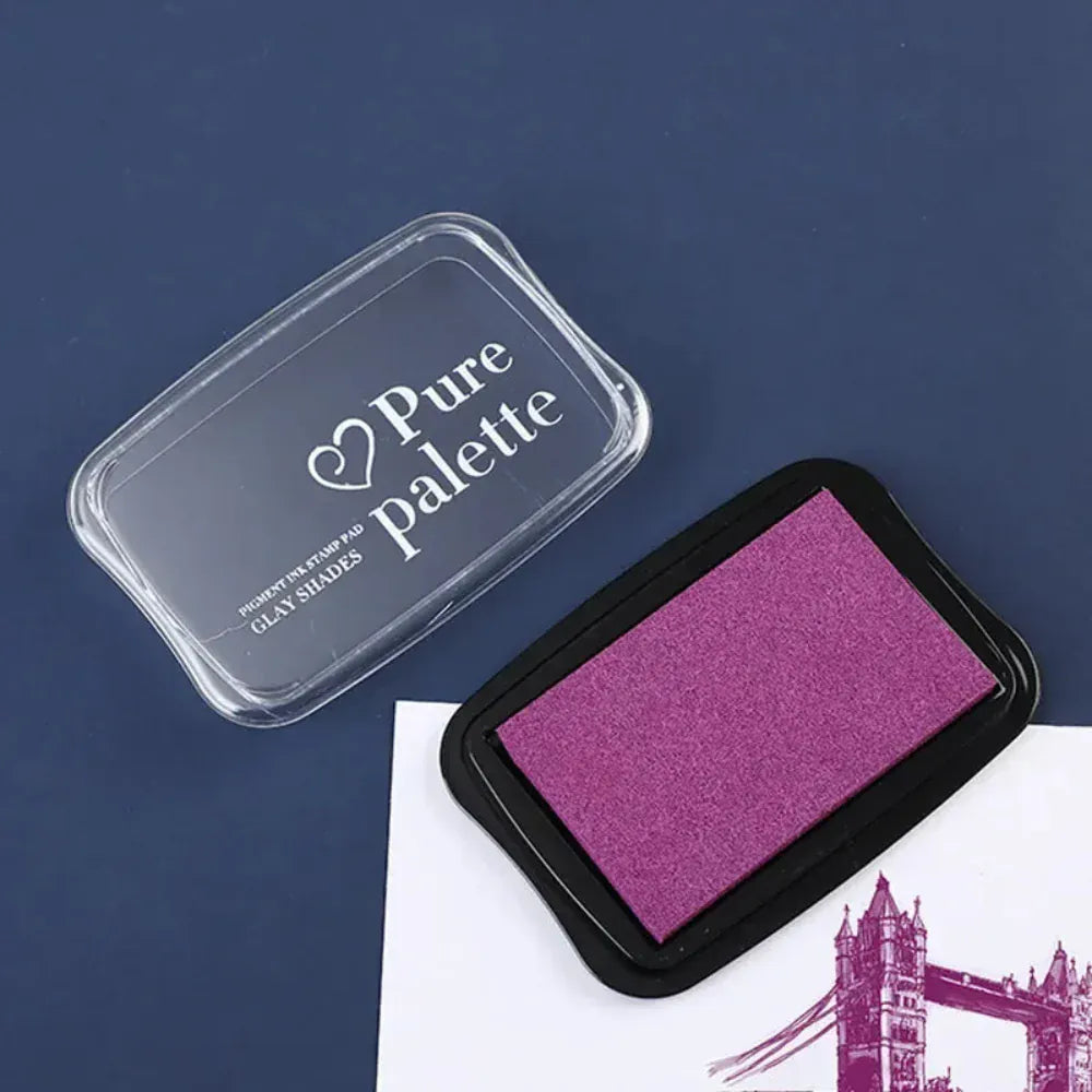 Tampon Encreur Vintage Violet Prune